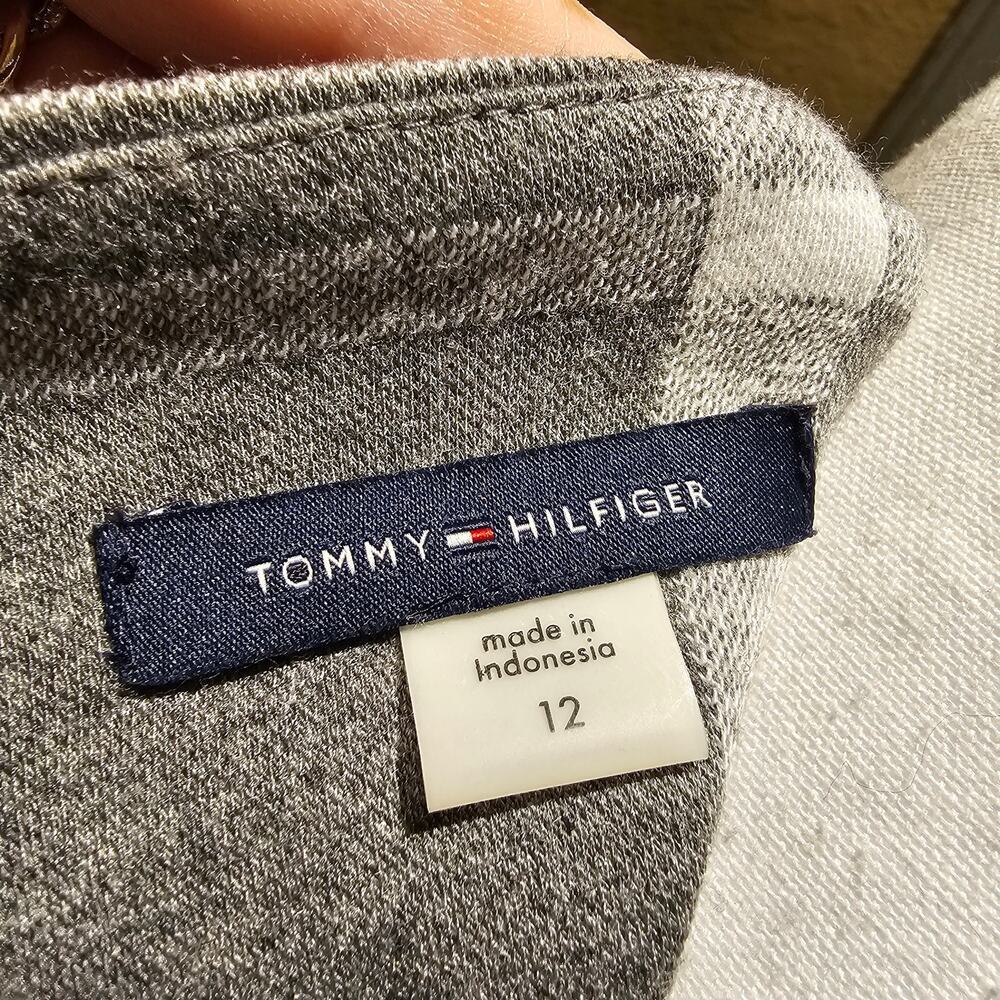 Tommy Hilfiger Plaid Dress Size 12 Classic Preppy Classic Work Midi Quiet Luxury - Picture 6 of 10